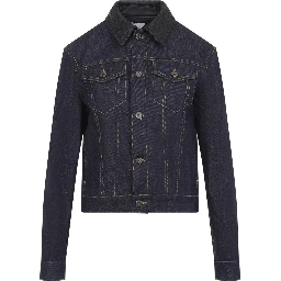 Bottega Veneta Raw Indigo Denim Jacket