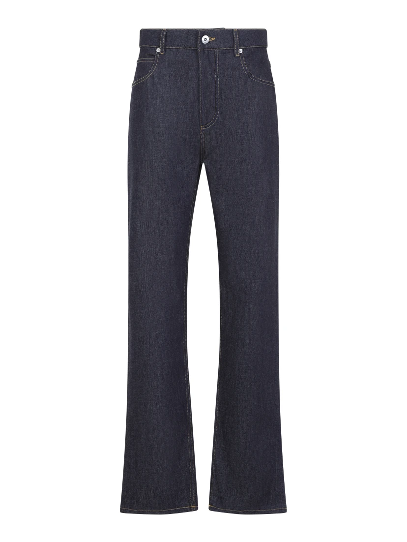 Bottega Veneta Raw Indigo Straight Denim