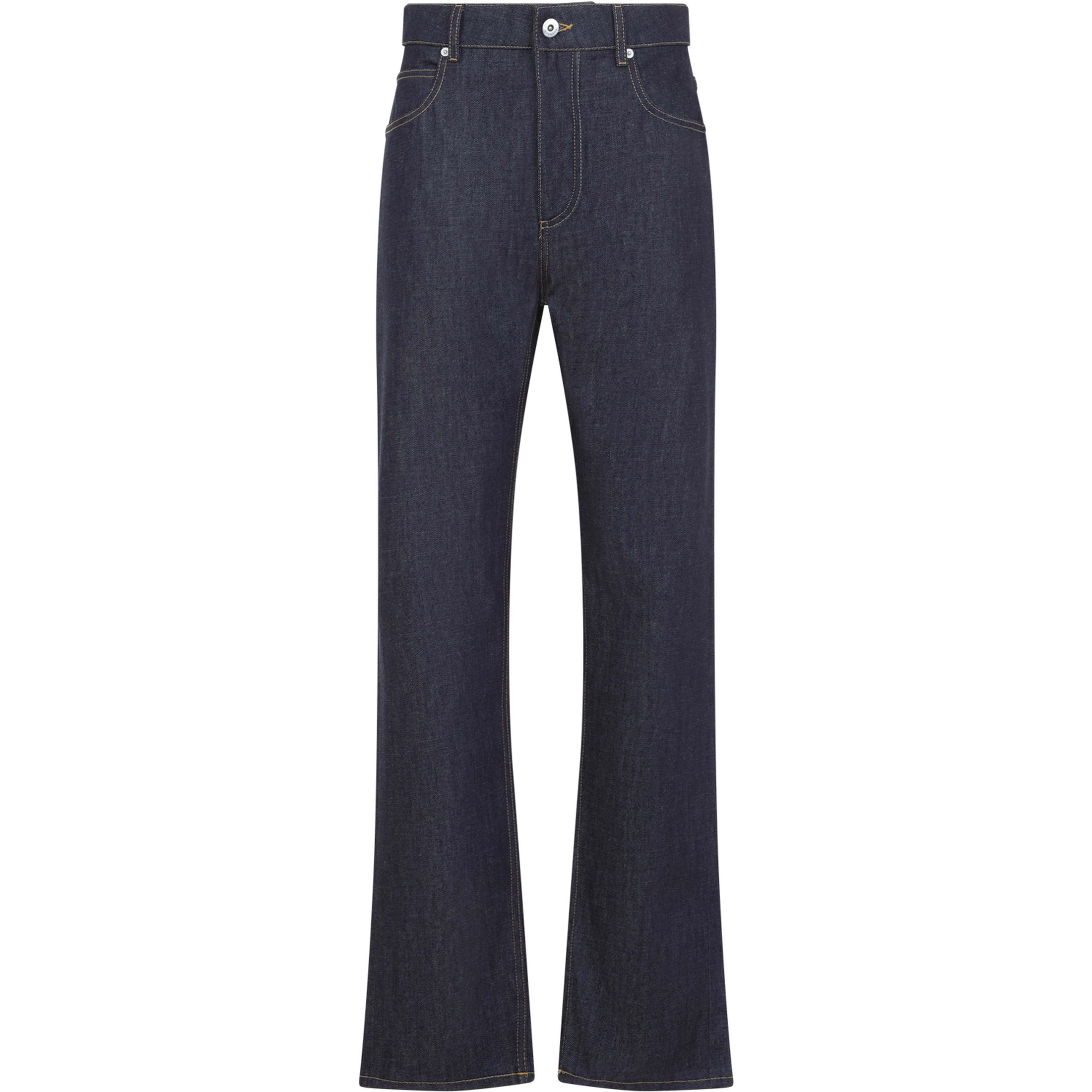 Bottega Veneta Raw Indigo Straight Denim