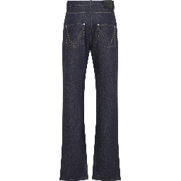 Bottega Veneta Raw Indigo Straight Denim