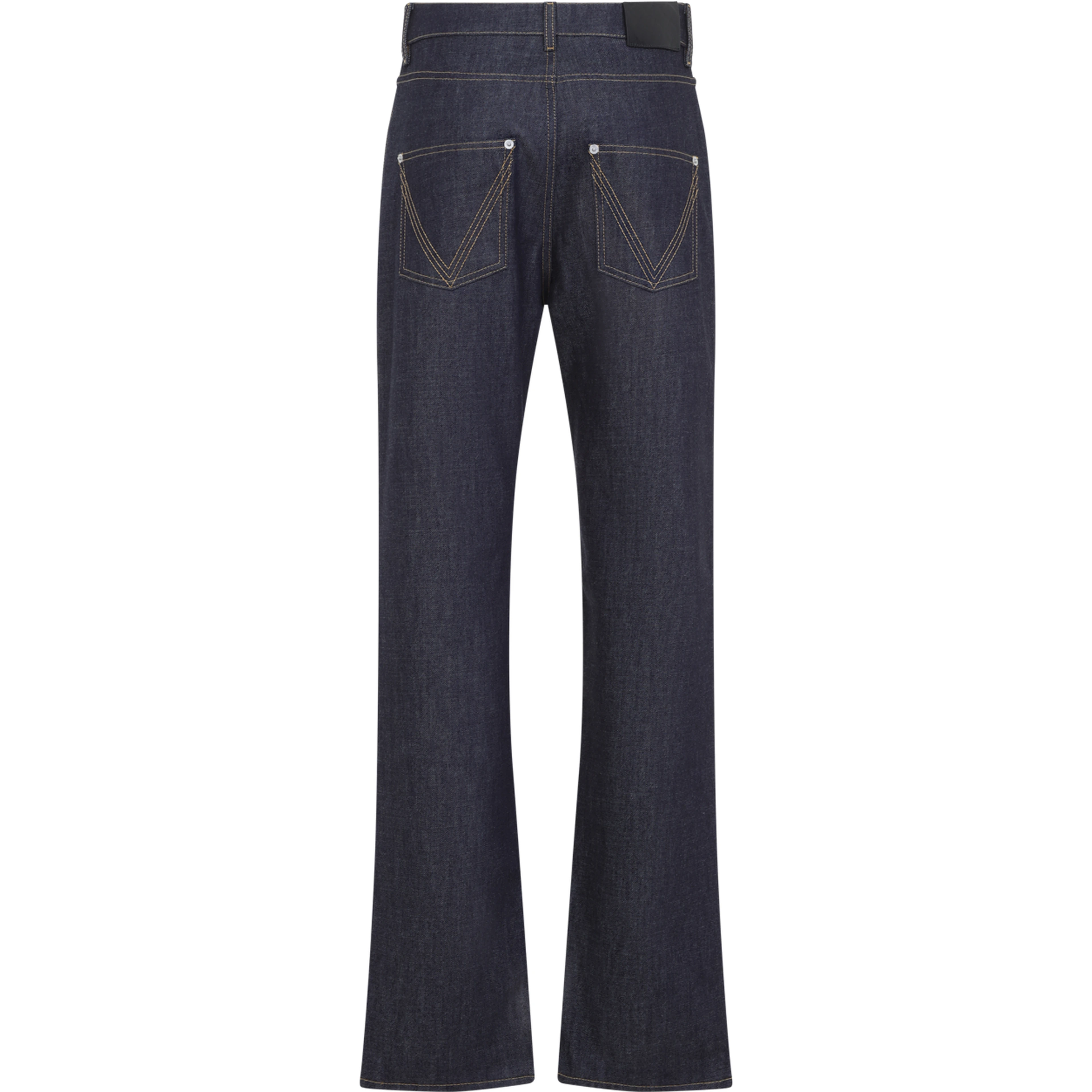 Bottega Veneta Raw Indigo Straight Denim