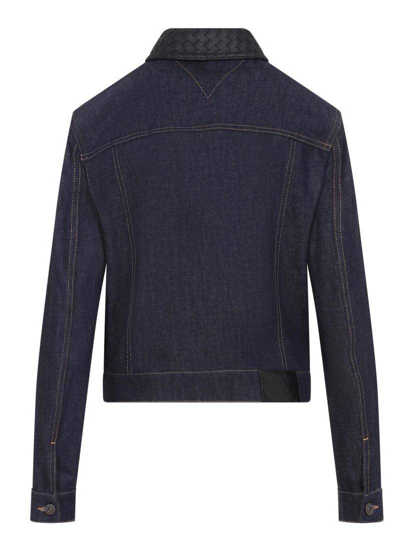 Bottega Veneta Raw Indigo Denim Jacket
