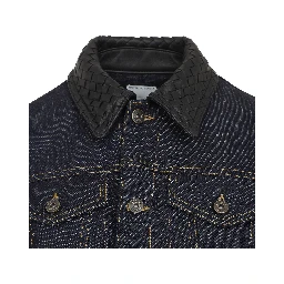 Bottega Veneta Raw Indigo Denim Jacket