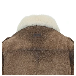 Acne Studios Leather Bomber Jacket
