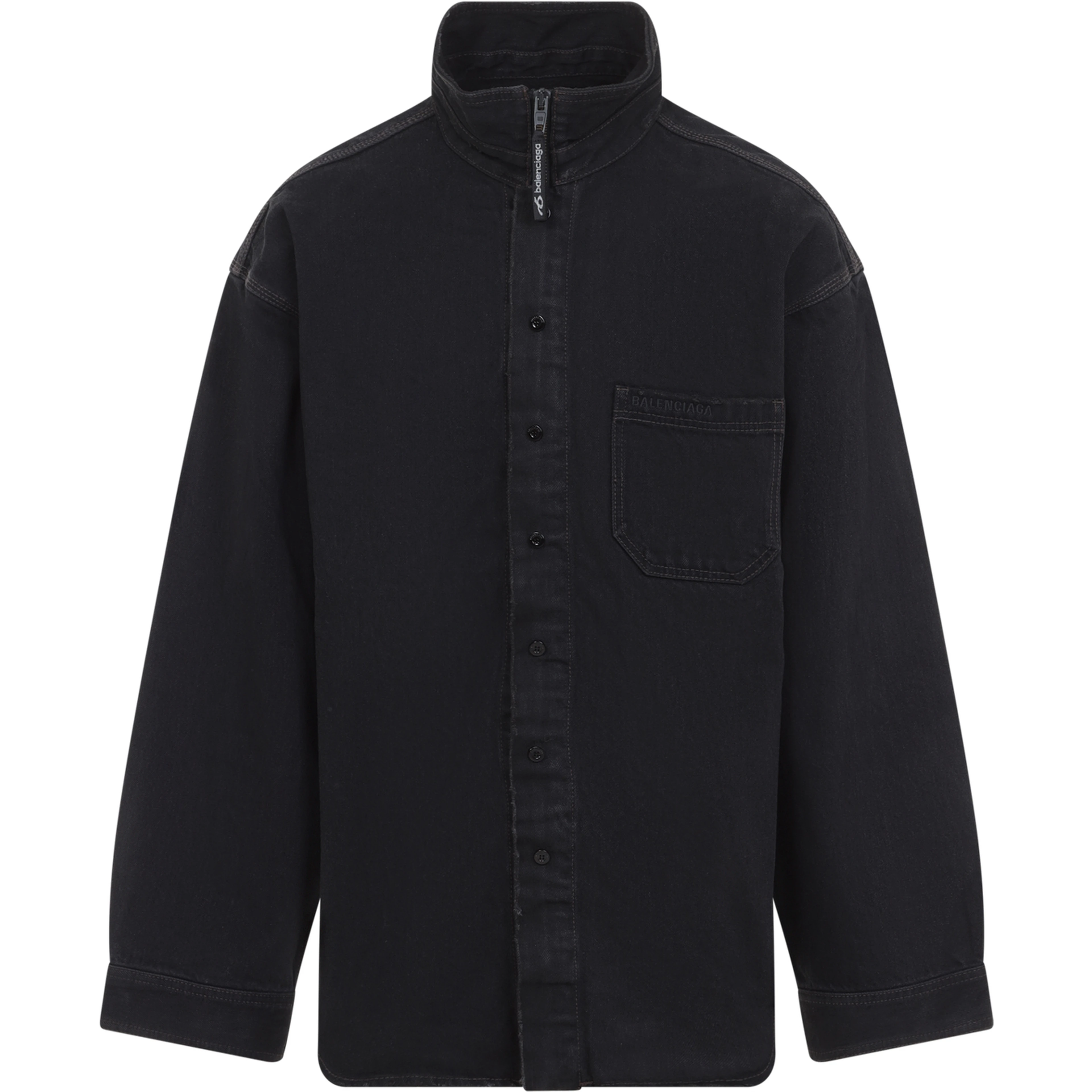 Balenciaga Zip Up Shirt