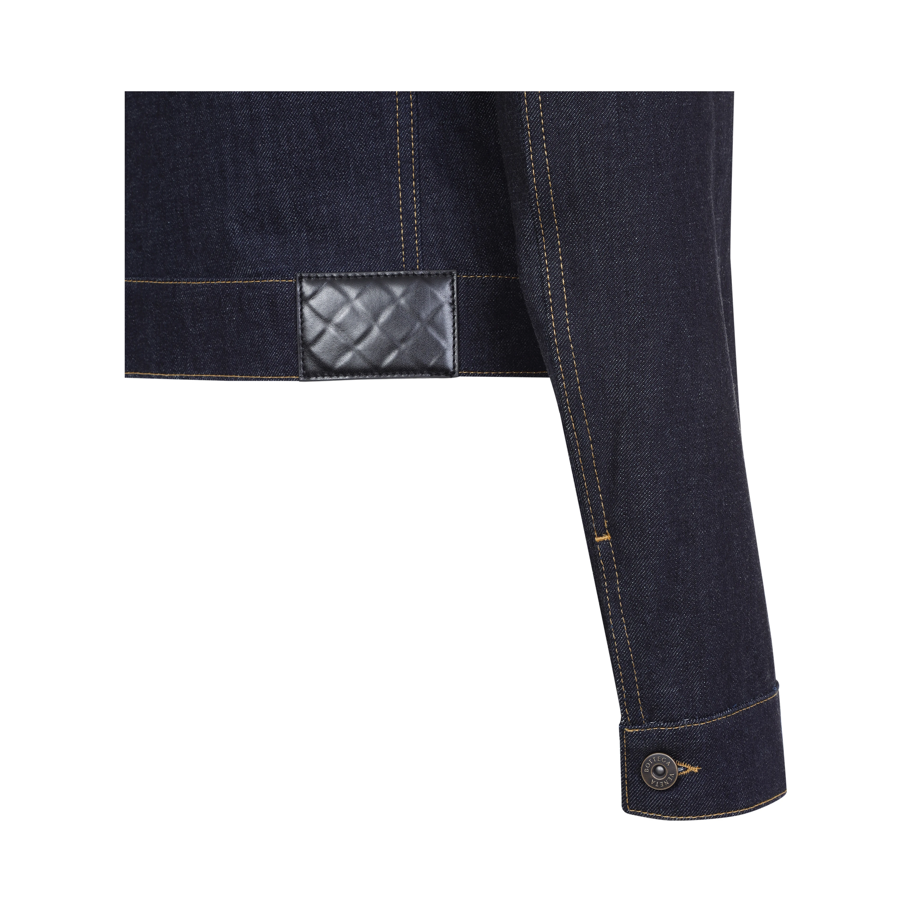 Bottega Veneta Raw Indigo Denim Jacket