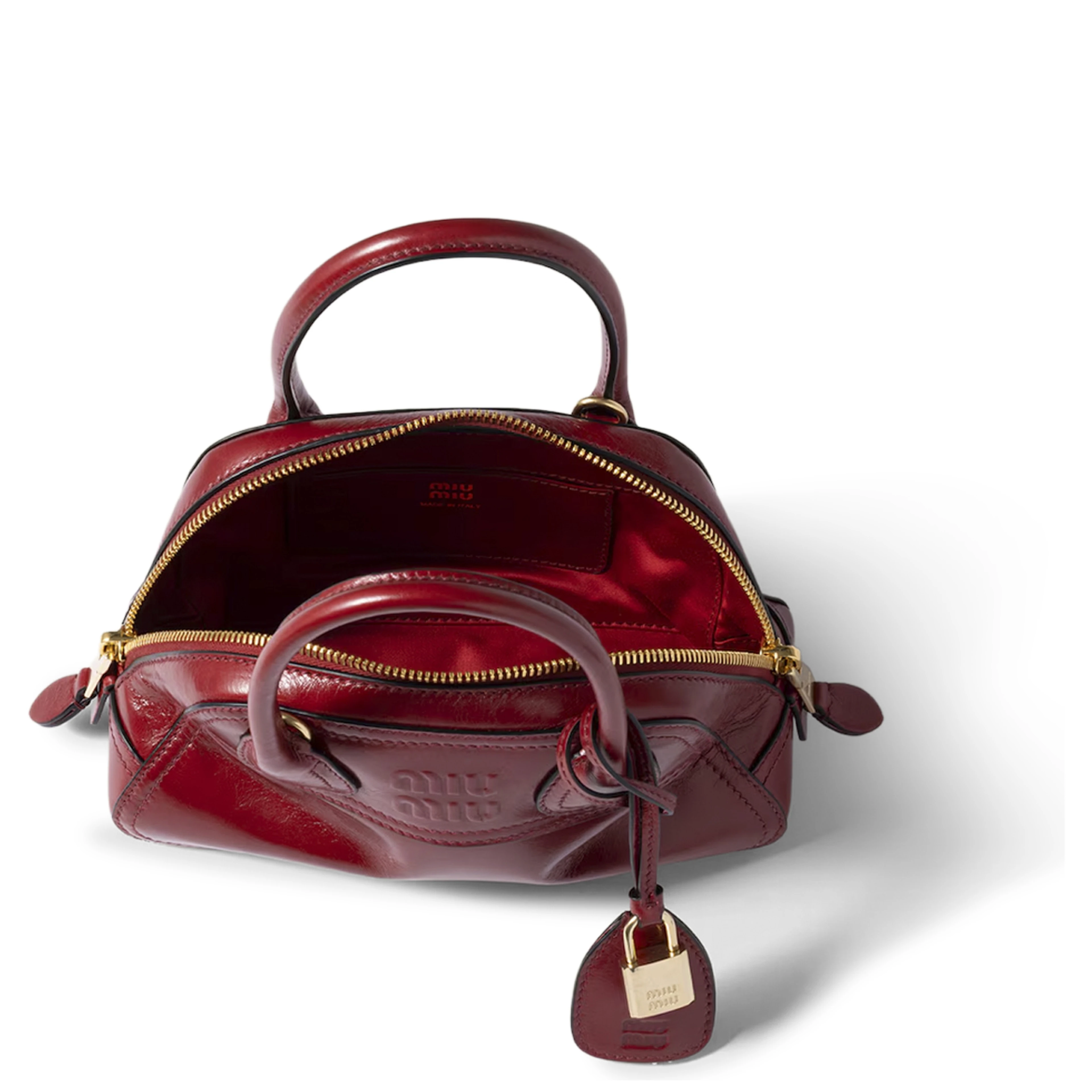 Miu Miu Vivant Leather Mini Bag