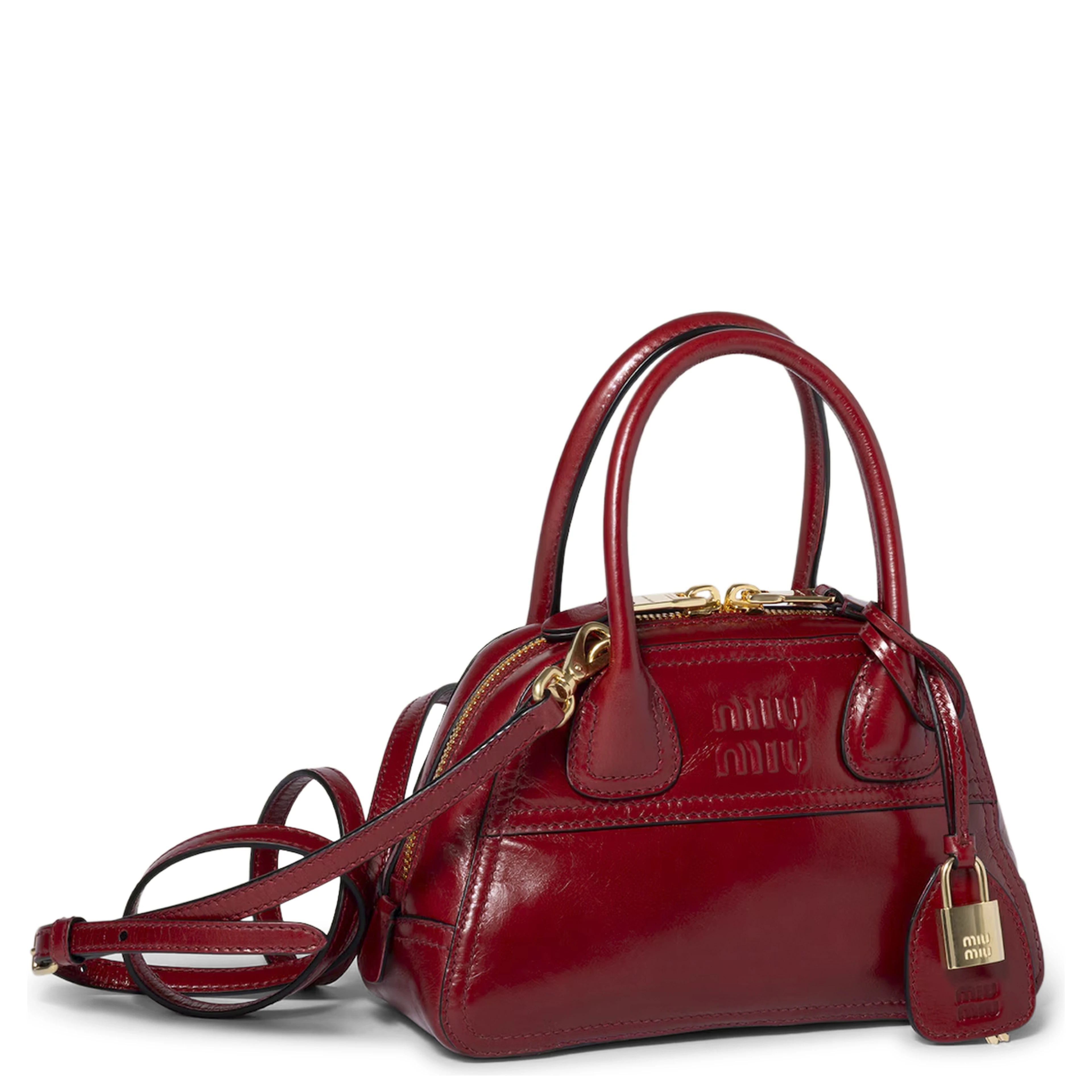 Miu Miu Vivant Leather Mini Bag
