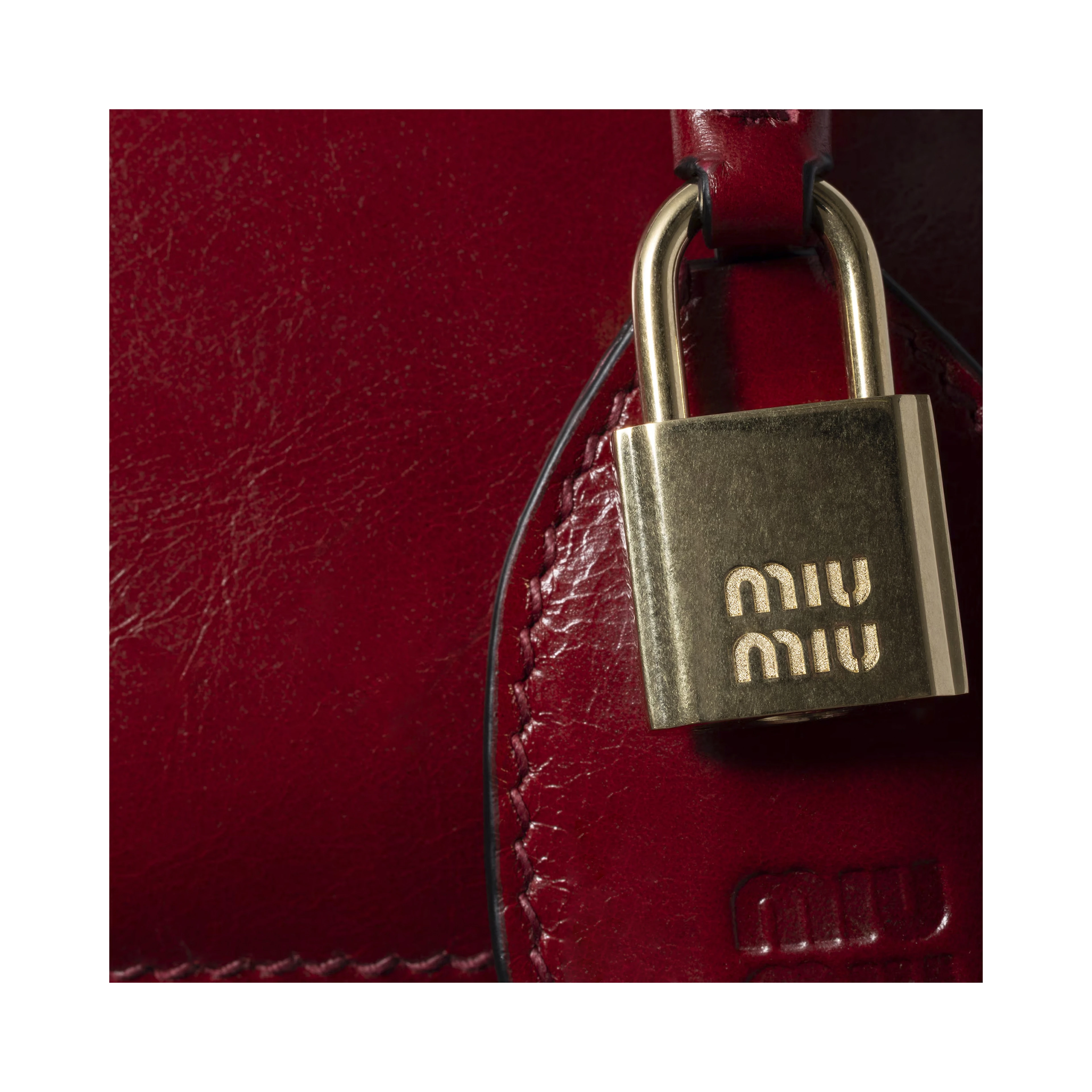 Miu Miu Vivant Leather Mini Bag