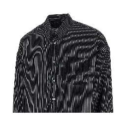 'Stable' pinstriped shirt
