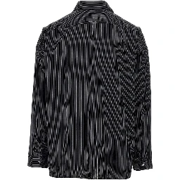 'Stable' pinstriped shirt