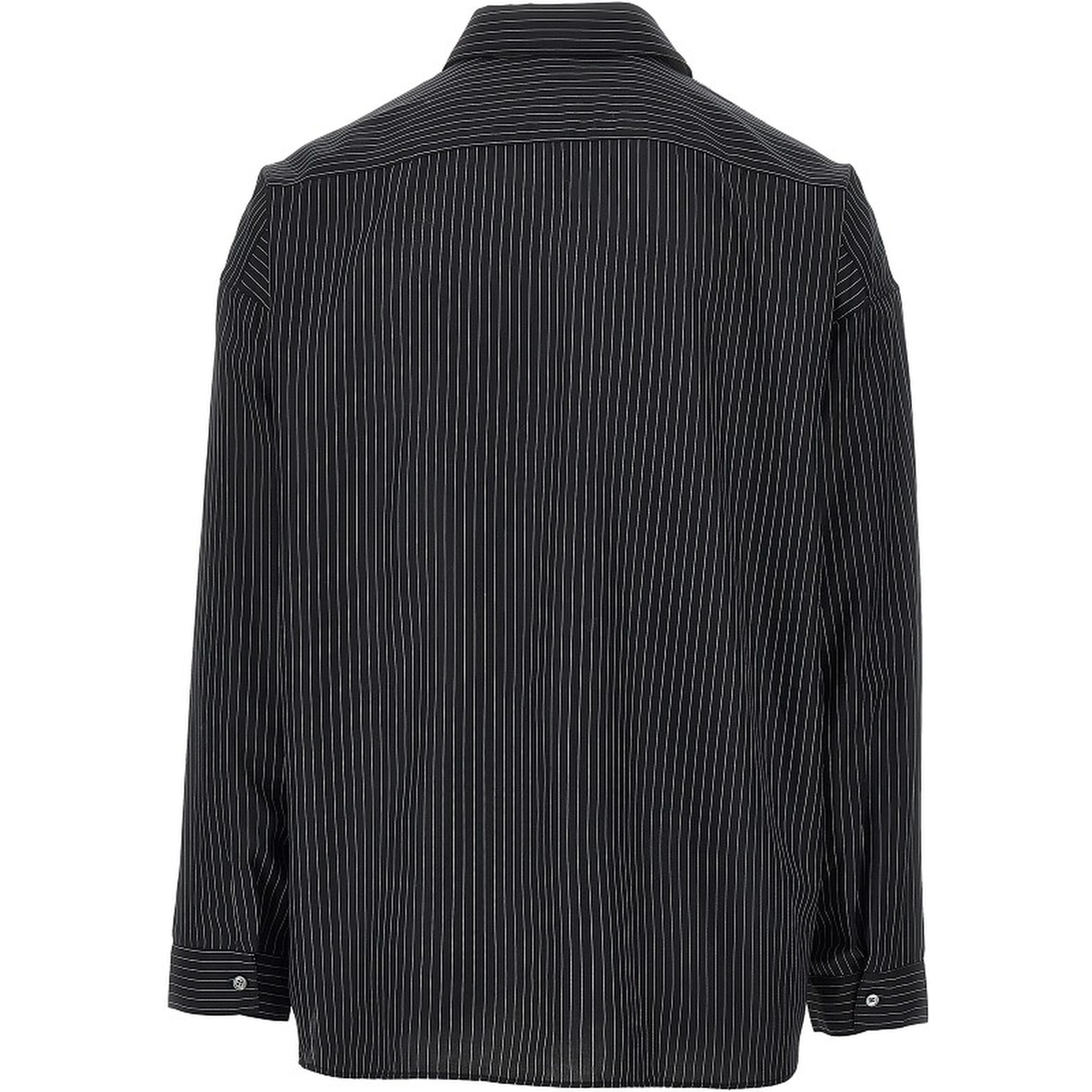 'Stable' pinstriped shirt