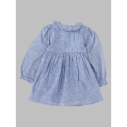 robe smockee chambray