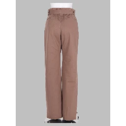 Pantalone Barrel in ​​Misto Twill di Cotone
