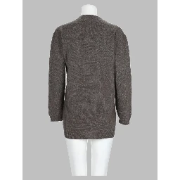 Cardigan In Lana Misto Seta e Cashmere