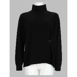 Maglia In Lana Misto Seta e Cashmere