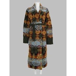 Cardigan Lungo In Cashmere e Lana