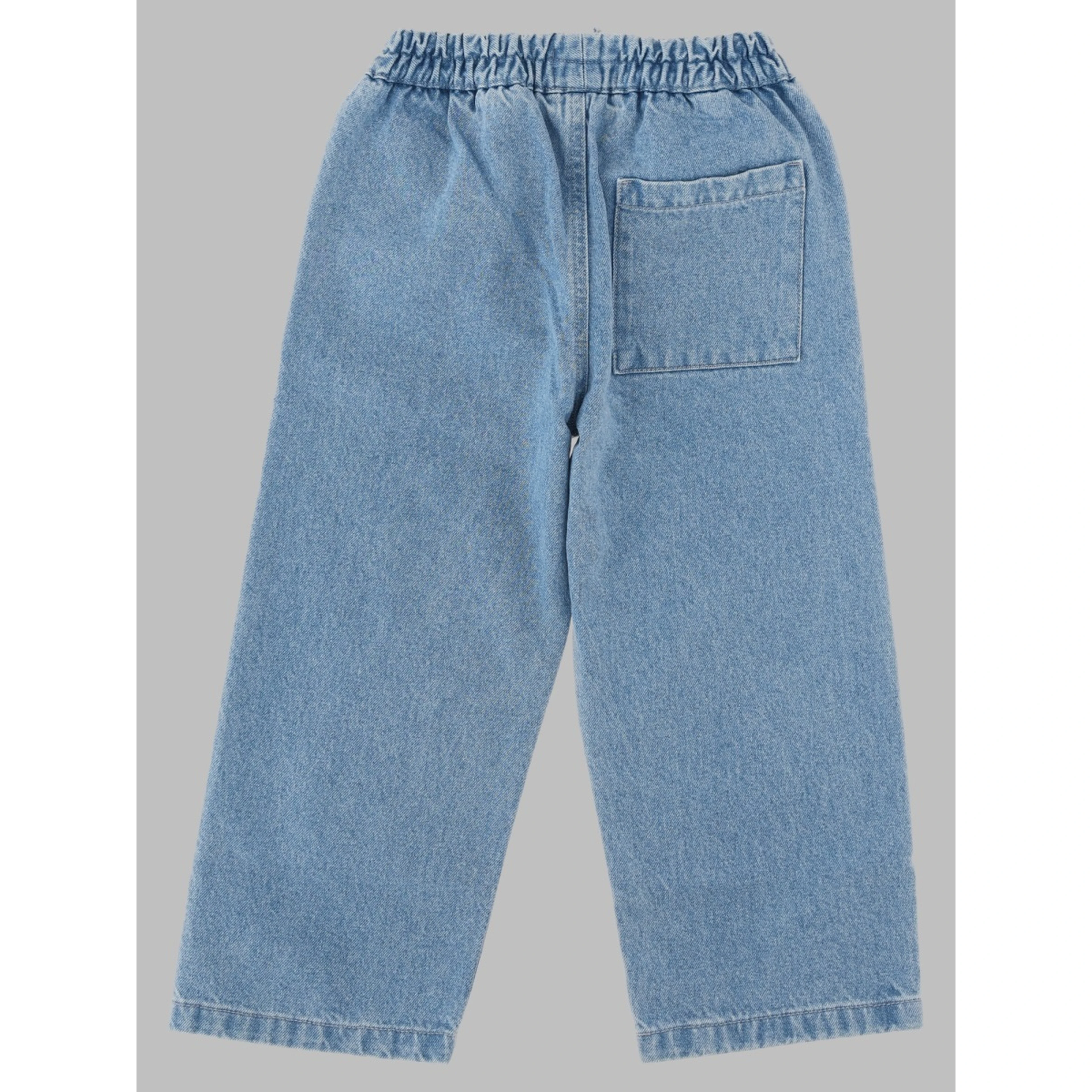 bobo choses embossed denim pants