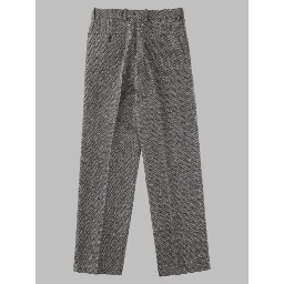 Pantalone in Lana a Spina di Pesce