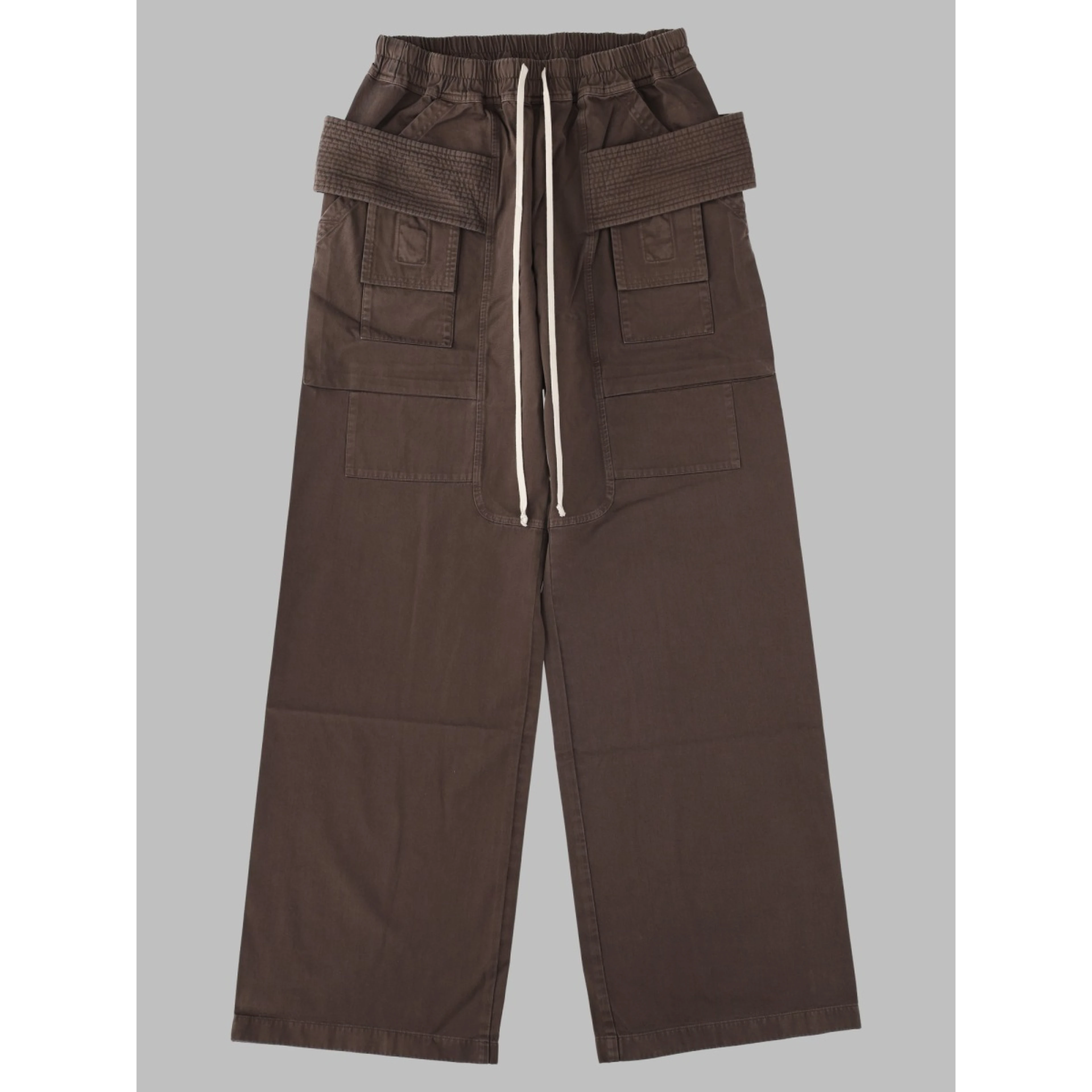 Pantalone Cargo in Felpa di Cotone