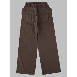 Pantalone Cargo in Felpa di Cotone