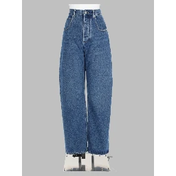 Jeans in Denim di Cotone