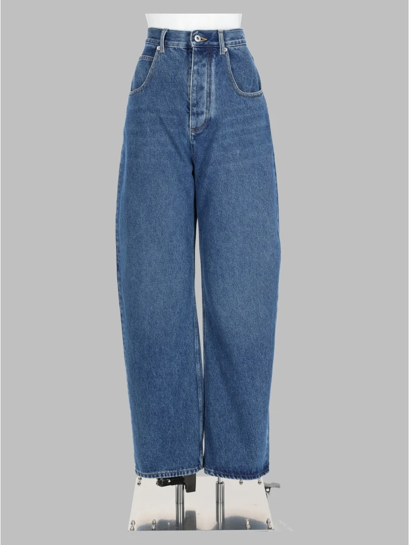 Jeans in Denim di Cotone