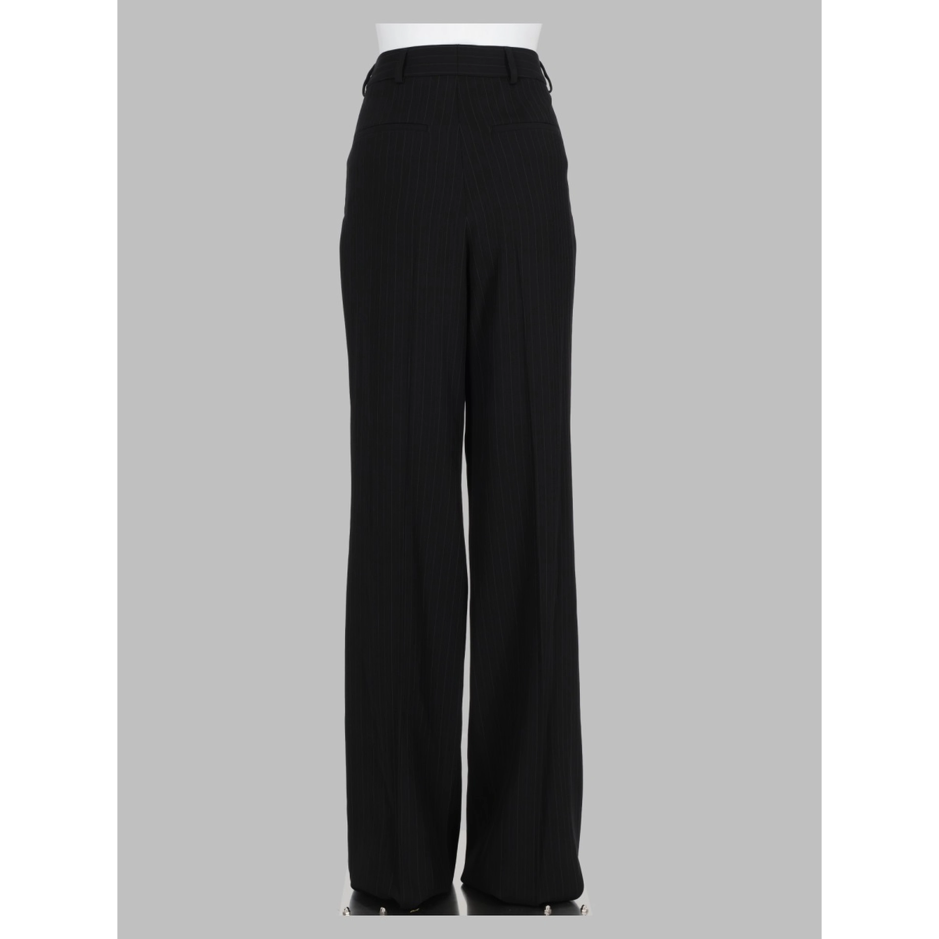 Pantalone in Crêpe Gessato