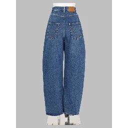 Jeans in Denim di Cotone