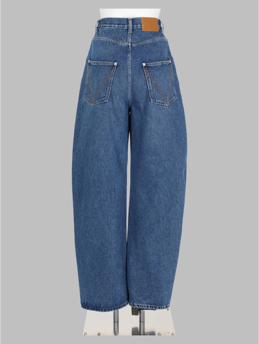 Jeans in Denim di Cotone