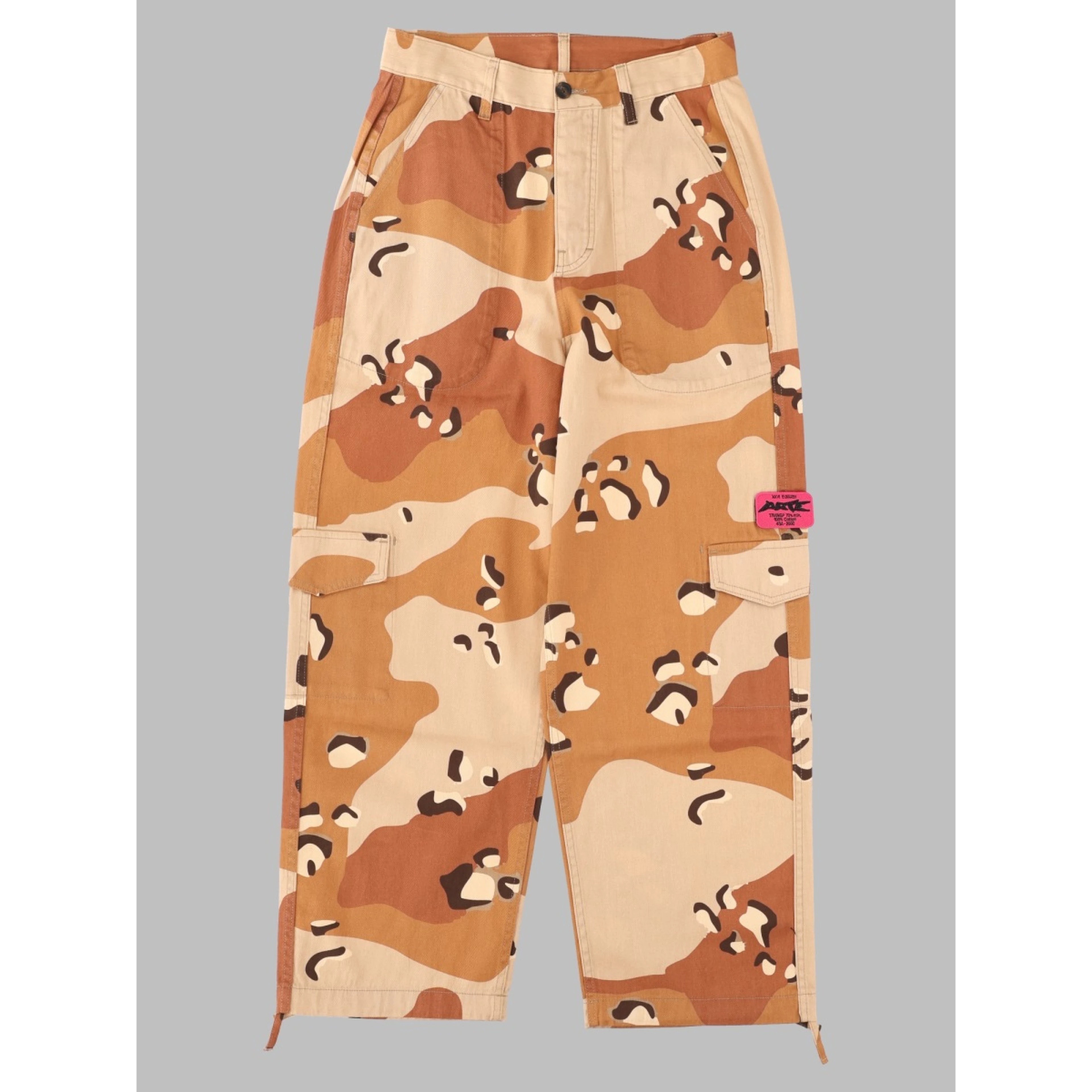 Pantalone Camo Cargo Reversibile