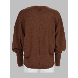 Maglia In Lana Con Scollo a V
