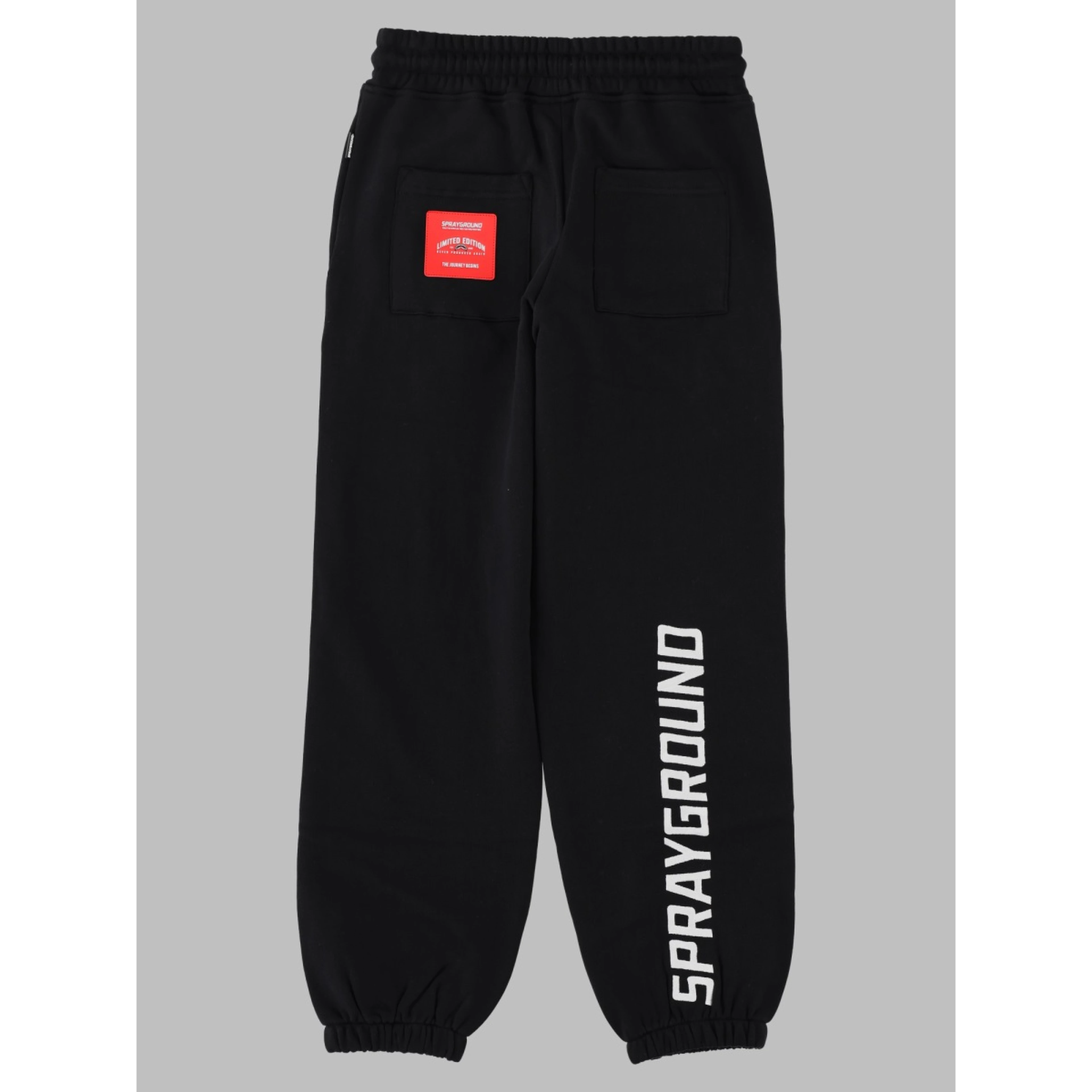 shark baggy pants black