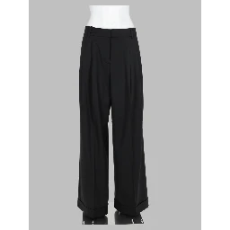 Pantalone in Lana Calandrata