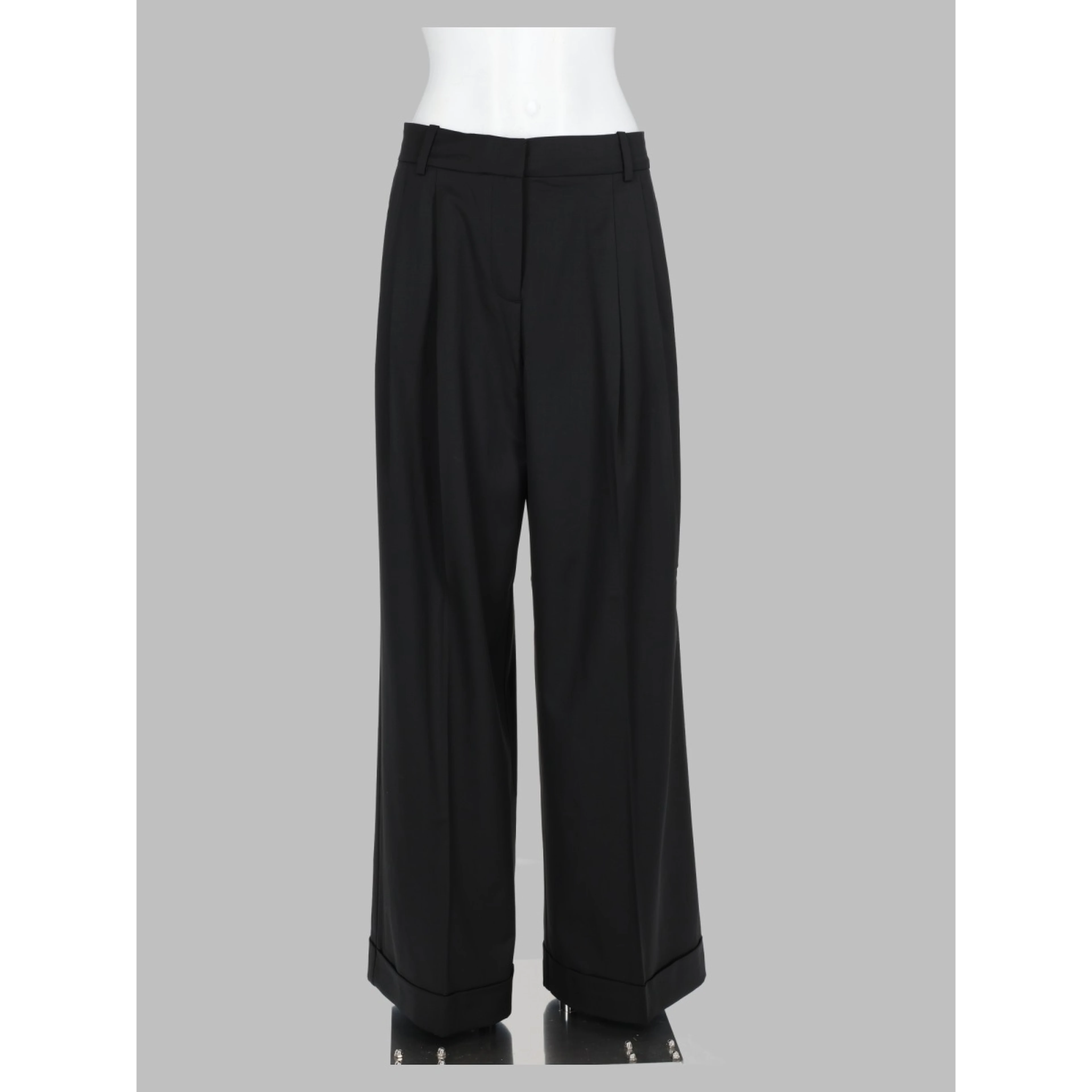 Pantalone in Lana Calandrata