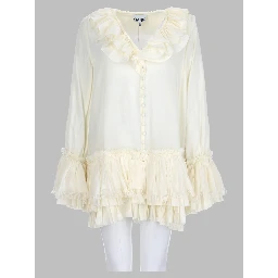 Blusa Con Balze