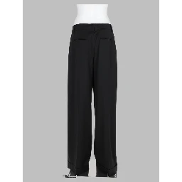 Pantalone in Lana Calandrata