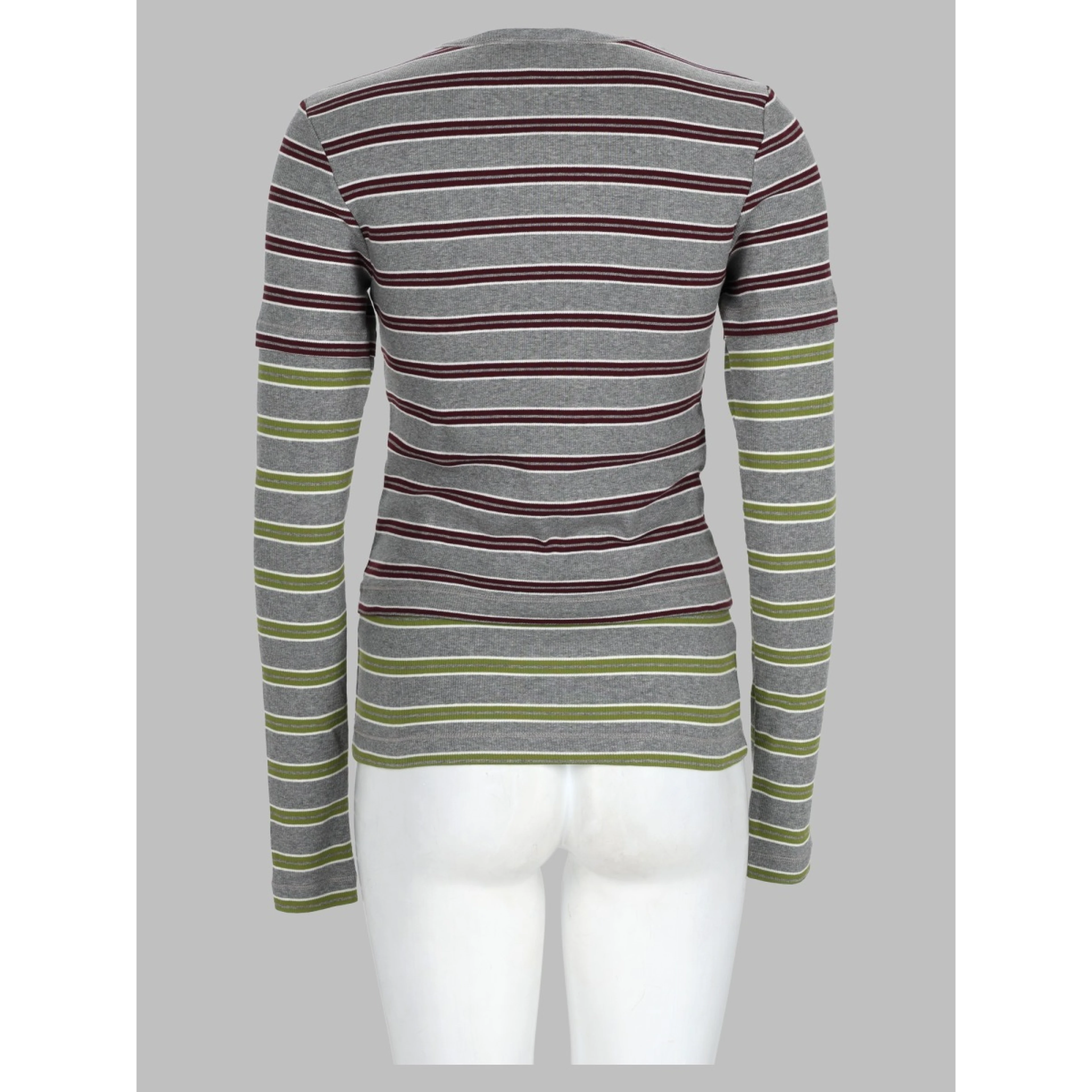 T-Shirt Layered In Cotone