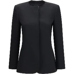Black Wool Oves Aries Jacket