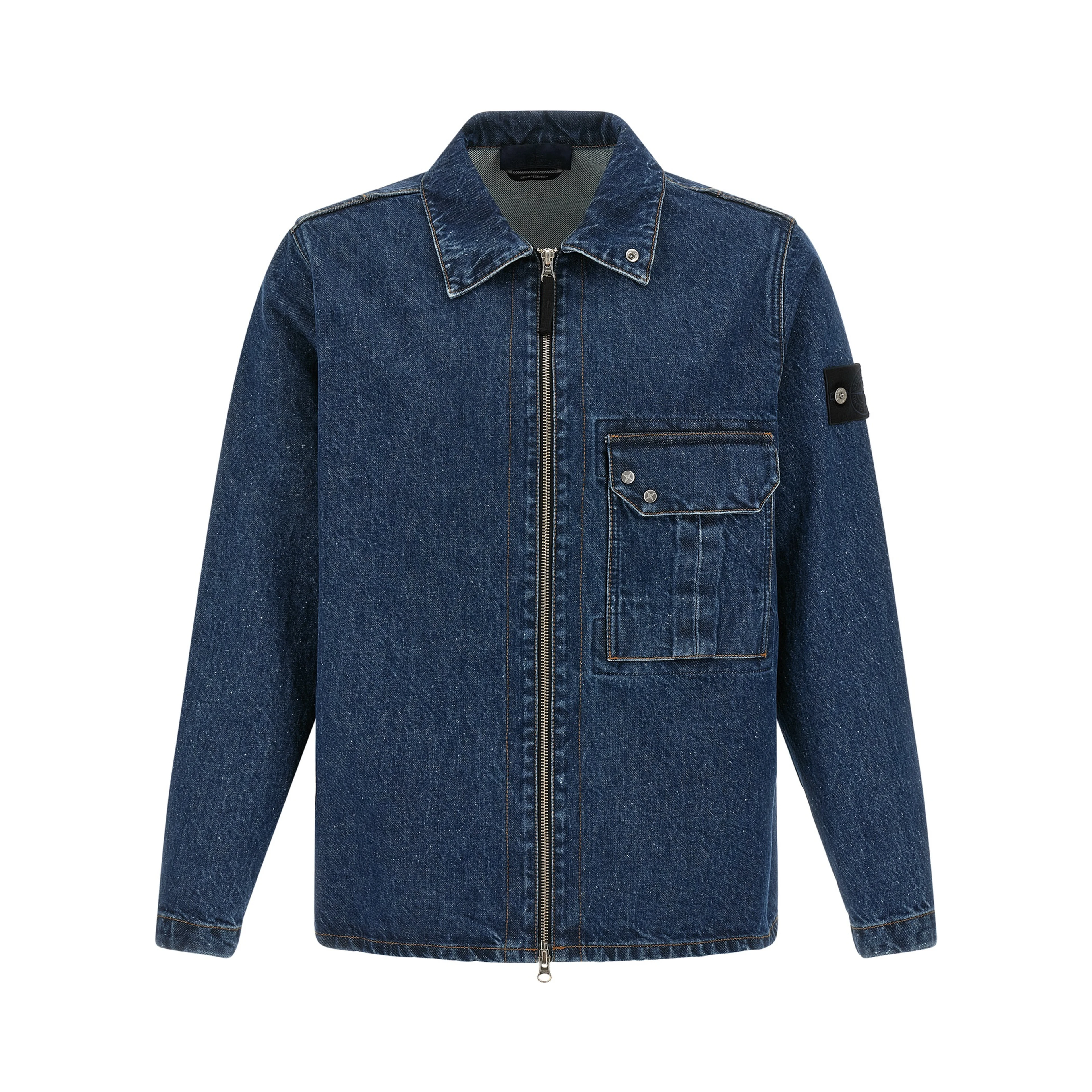 Blue Cotton Blouse