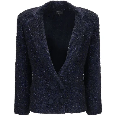 Blue Polyamide Blazer