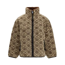 Beige Recycled Polyester Shell Jacket