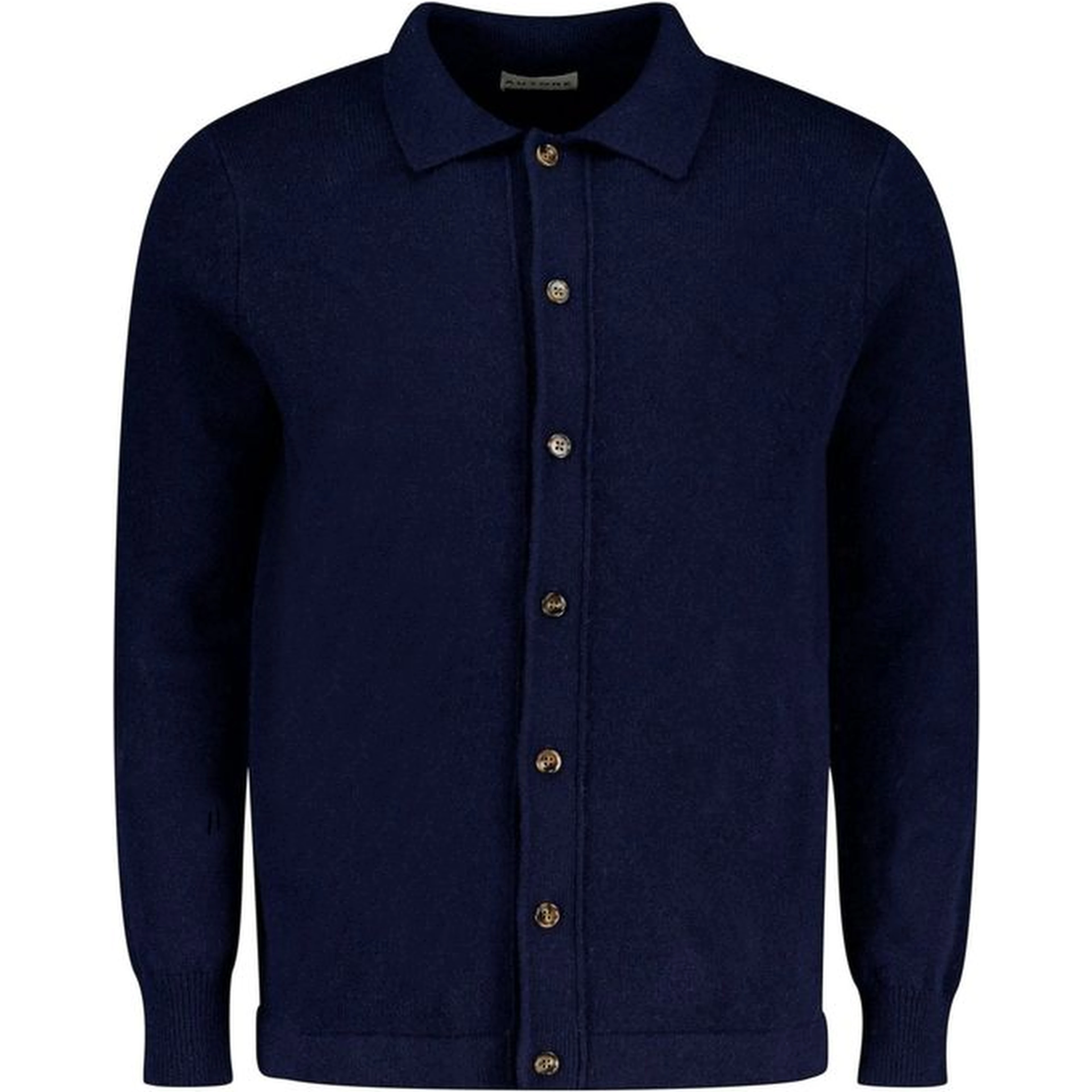 Blue Wool Cardigan