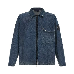Blue Cotton Blouse