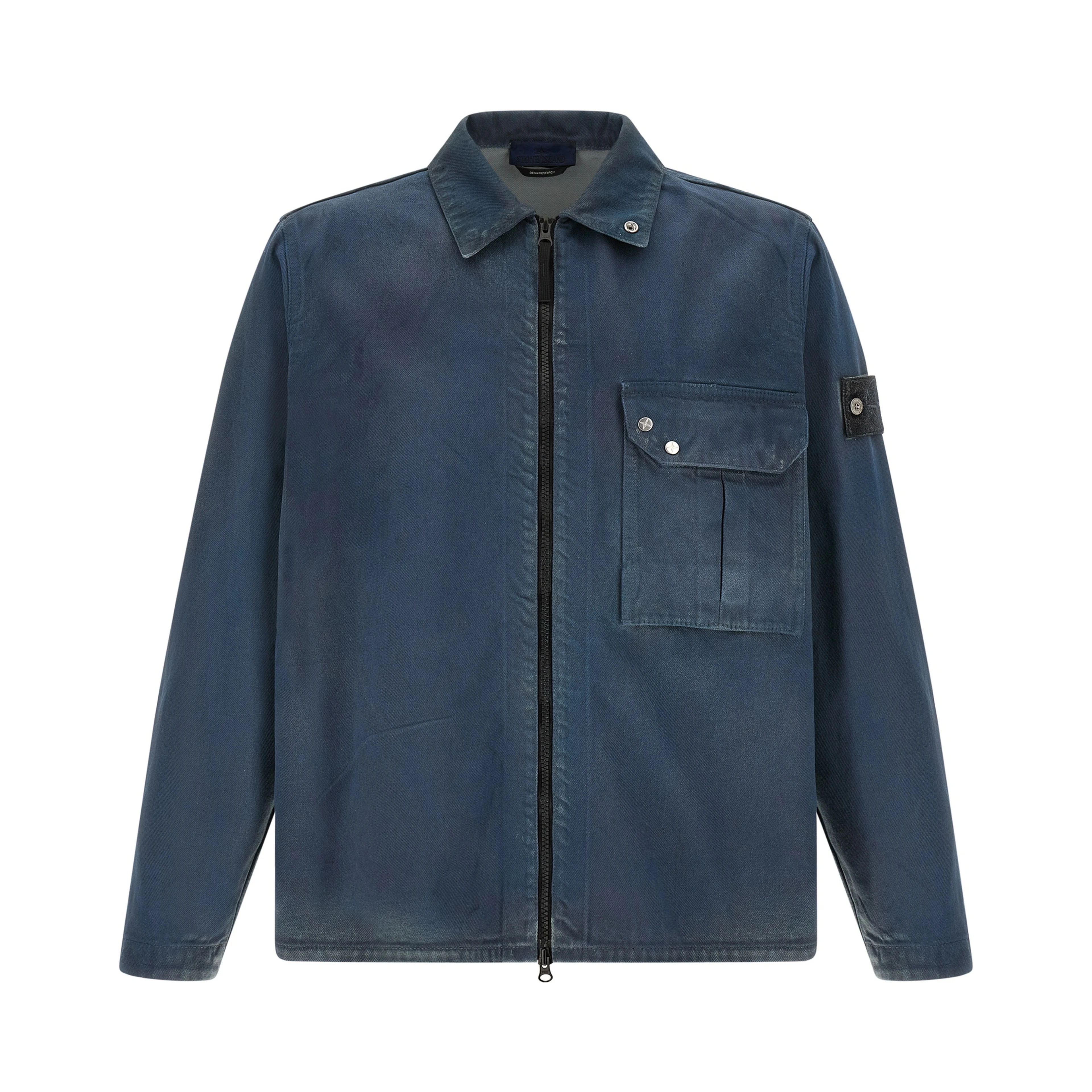 Blue Cotton Blouse