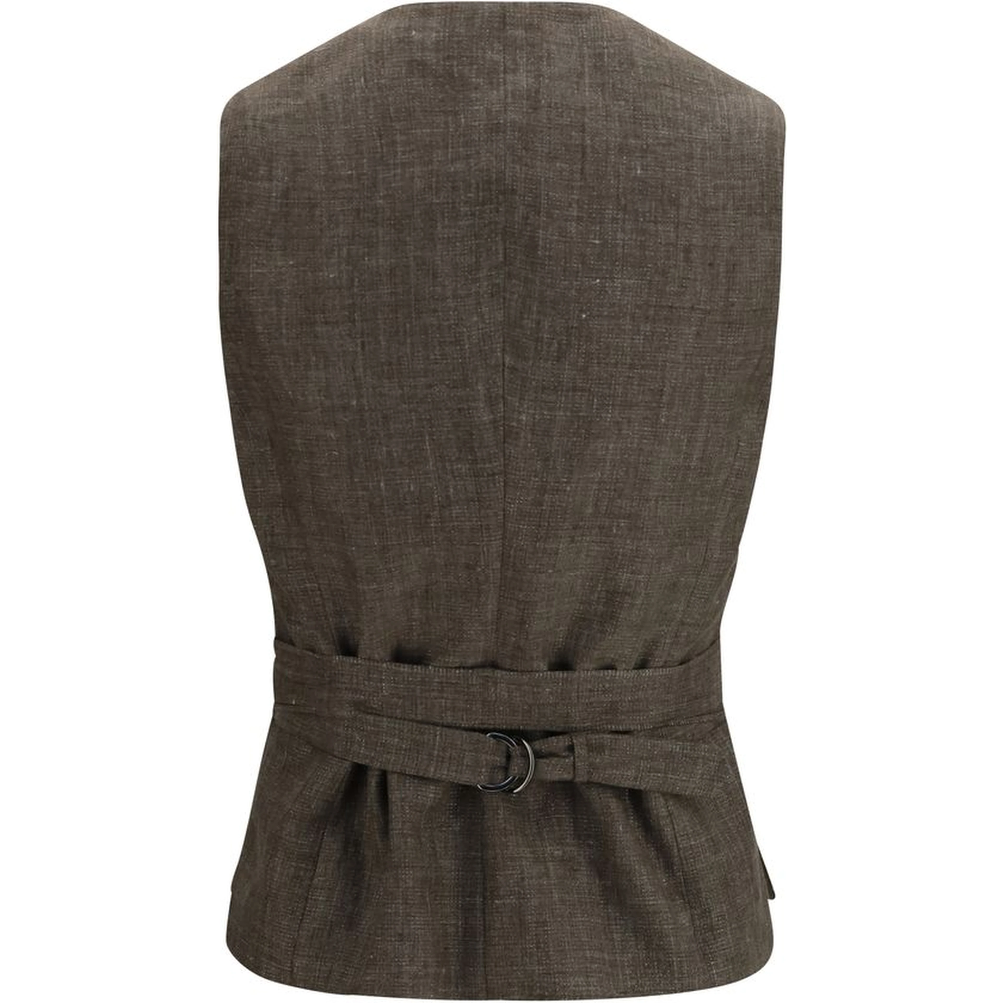Brown Linen Blazer