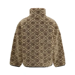 Beige Recycled Polyester Shell Jacket