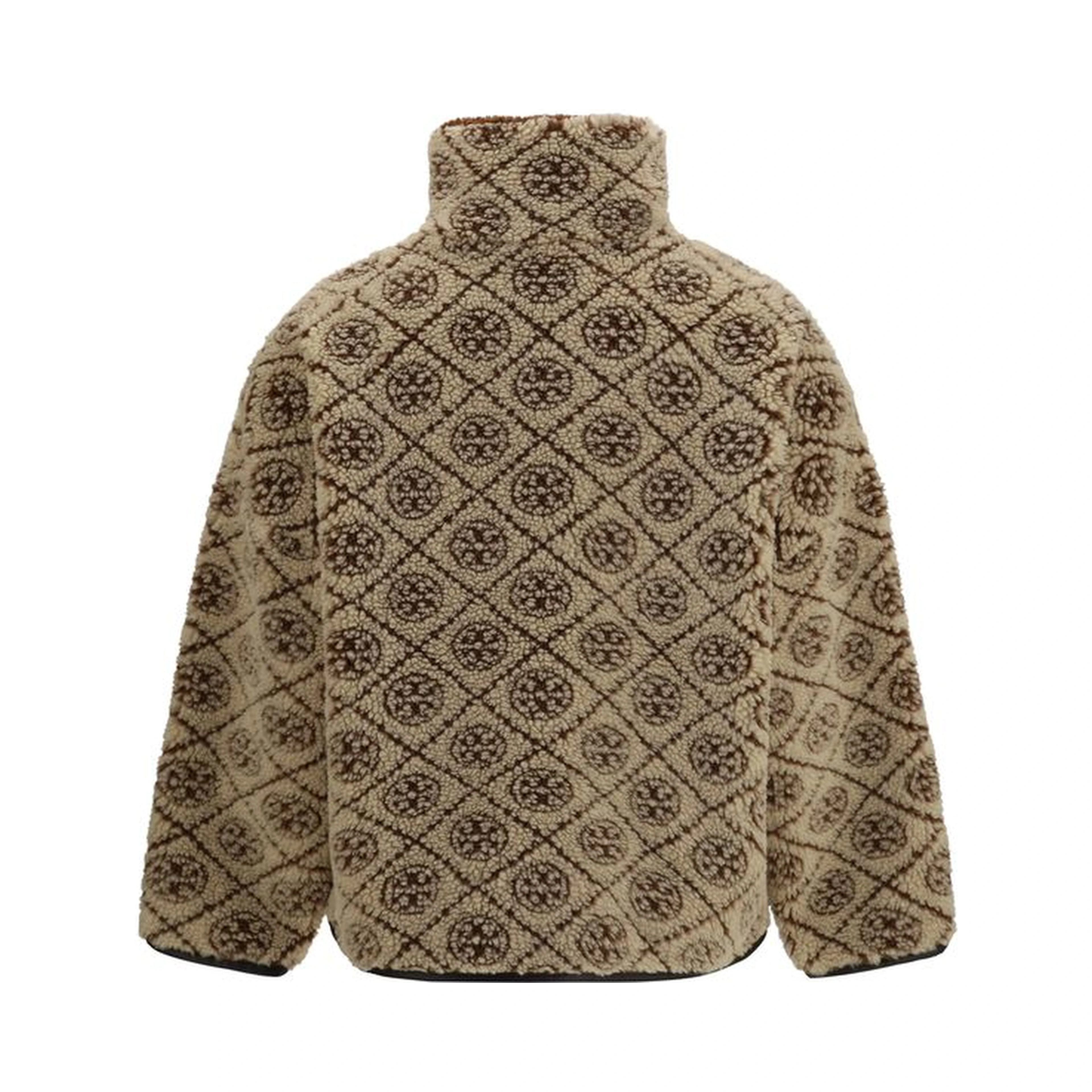 Beige Recycled Polyester Shell Jacket