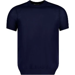 Blue Wool Sweatshirt