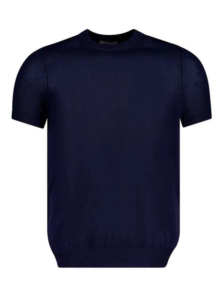 Blue Wool Sweatshirt